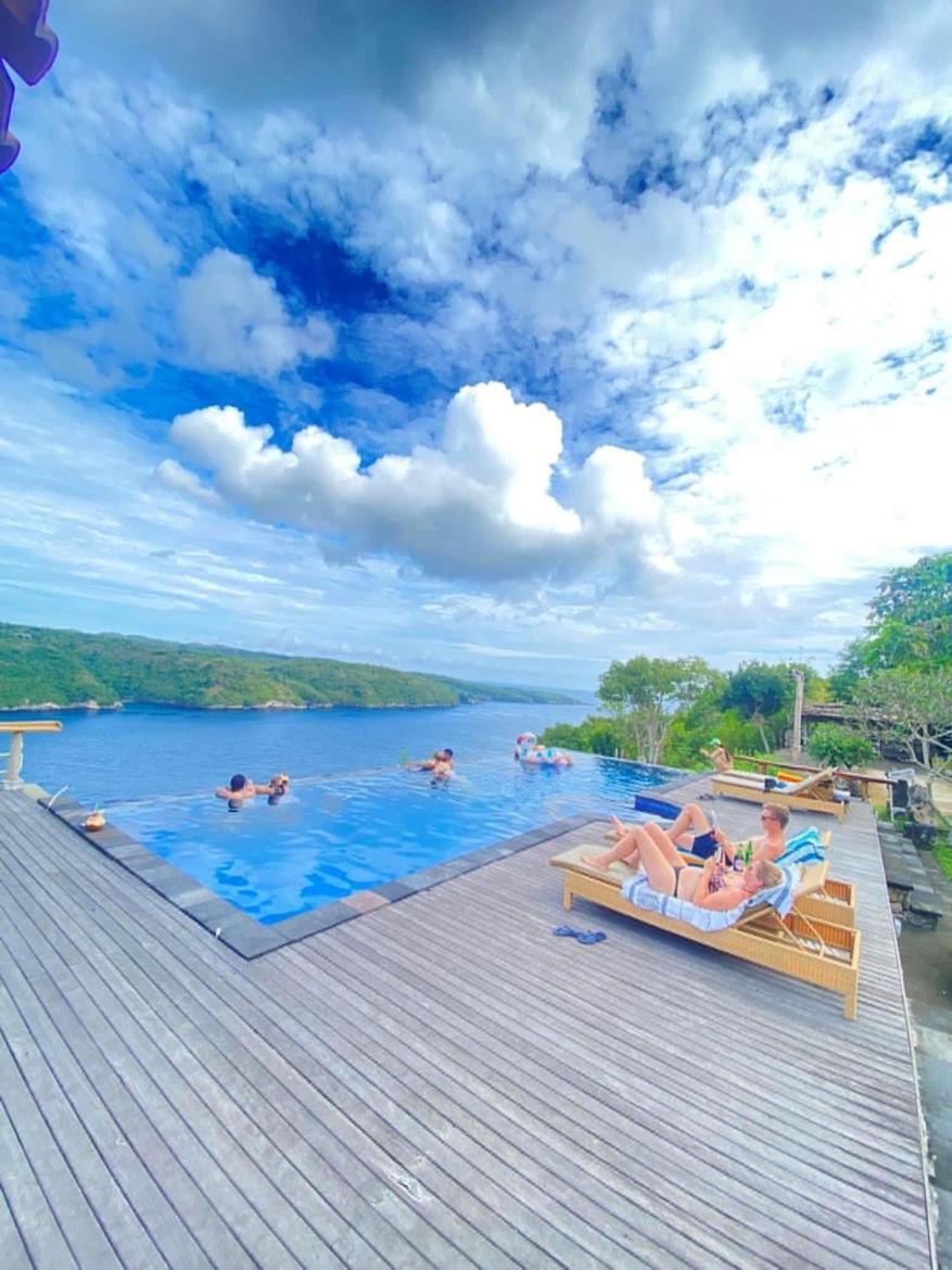 Ceningan Cliff Cottages Lembongan Exterior foto